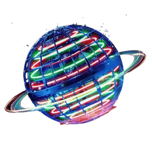 Flying Orb Ball Toy – Magic Hand‑Controlled Spinner Drone with 360° LED Lights