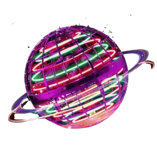 Flying Orb Ball Toy – Magic Hand‑Controlled Spinner Drone with 360° LED Lights