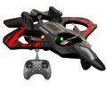 Remote Control Airplane Drone – Foam RC Jet with Stable Hovering, 360° Flips & LED Lights | Indoor/Outdoor Beginner Flying Toy (Ages 8+)