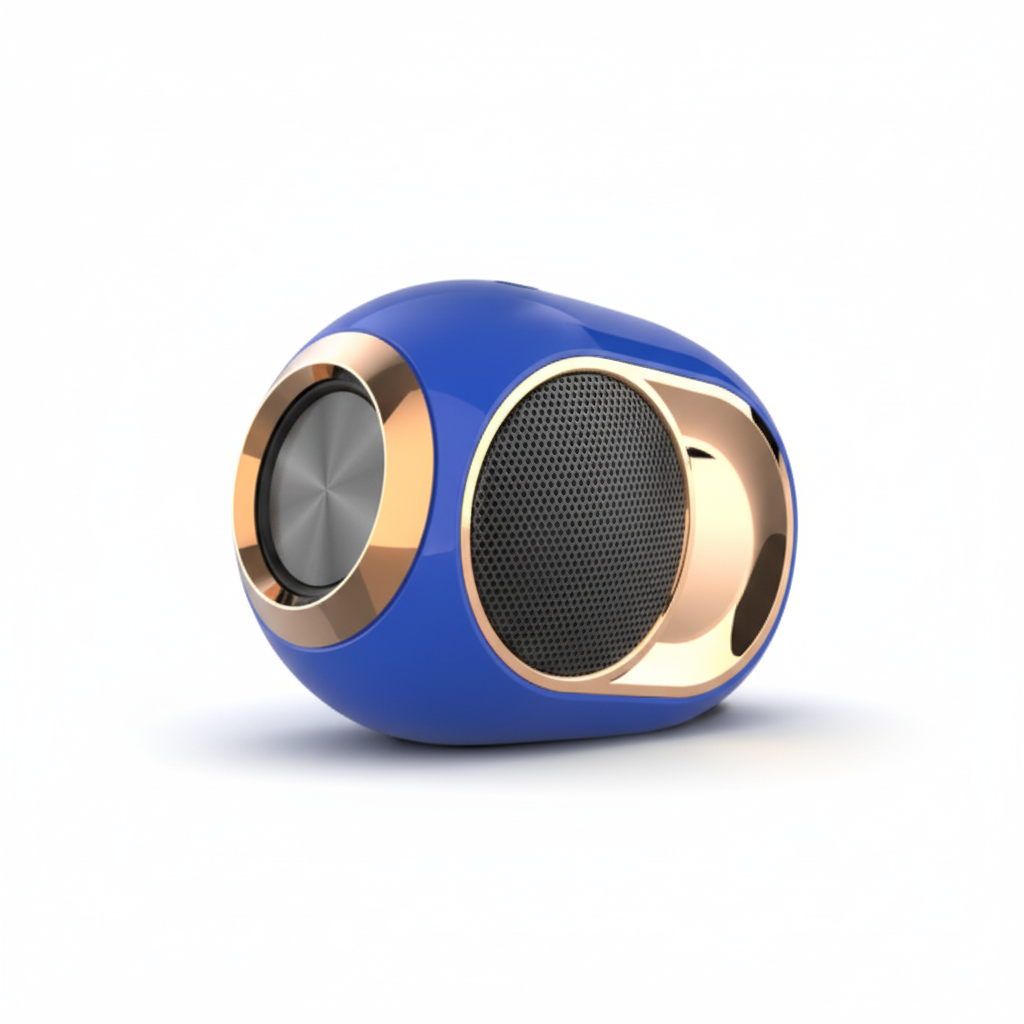 Olden Golden Retro Mini Gramophone Style Bluetooth Speaker