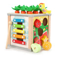 6‑in‑1 Montessori Activity Cube – Fine Motor Skills Toy for Toddlers (Ages 1–3)