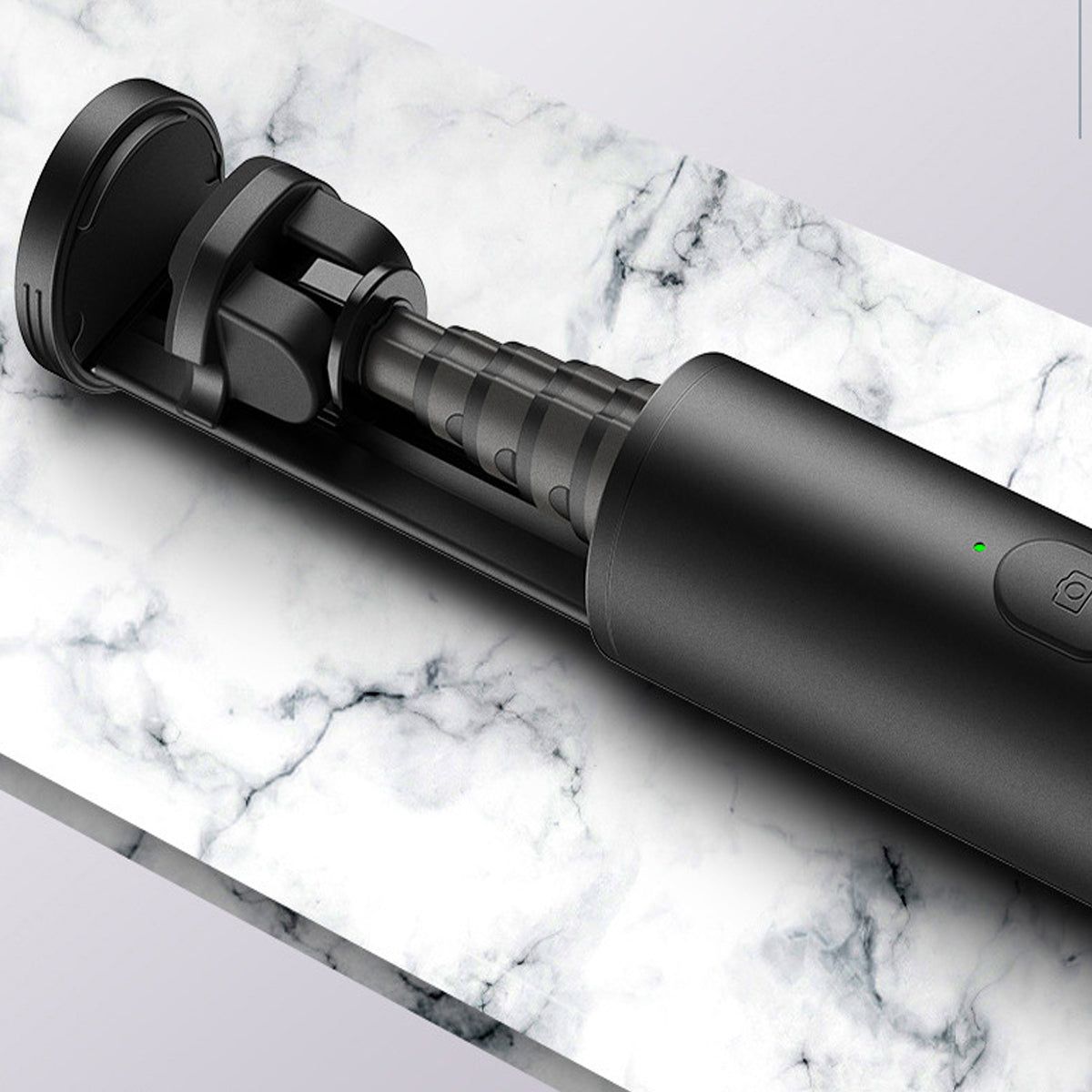 Invisi Mini Selfie Stick – Compact, Foldable & Extendable Bluetooth Selfie Stick
