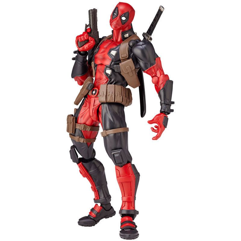 Marvel Revoltech Action Figure – Carnage Deadpool Spider-Man Venom Wolverine Magneto Captain America Gwen Stacy Collectible Toy