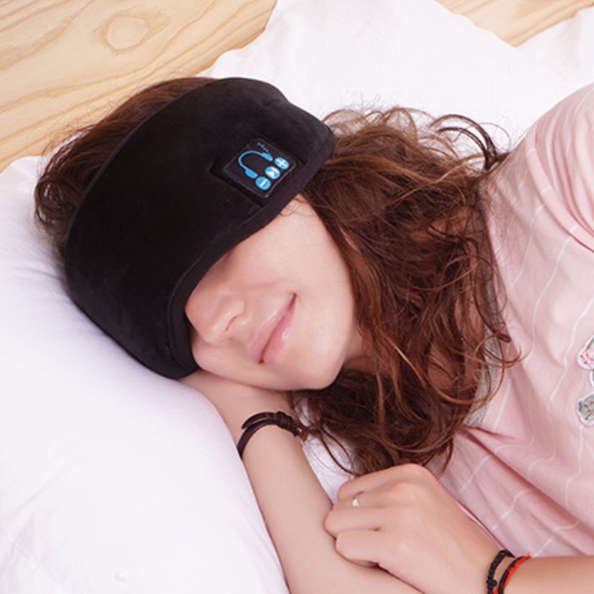 EZ Sleep Bluetooth Eye Mask – Wireless Music Sleep Mask for Travel, Relaxation & Deep Rest