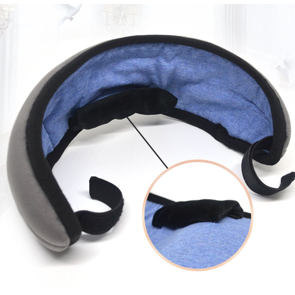 EZ Sleep Bluetooth Eye Mask – Wireless Music Sleep Mask for Travel, Relaxation & Deep Rest