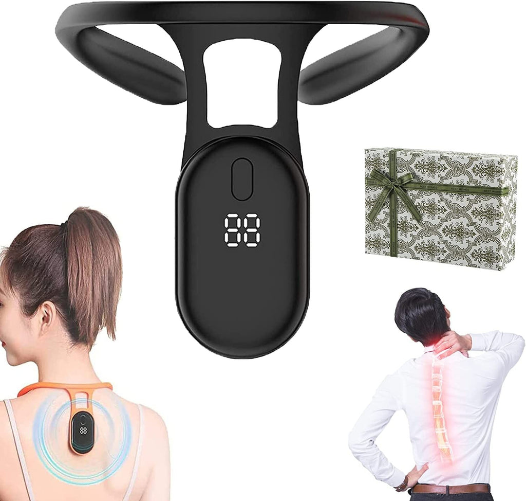Smart Posture Corrector with Vibration Reminder – Adjustable Back Support Trainer