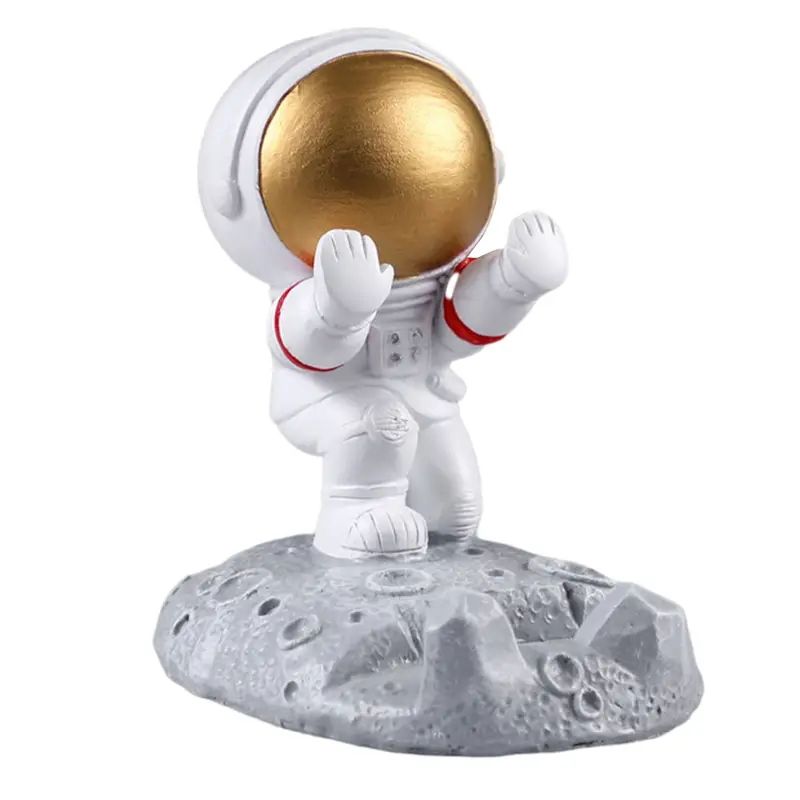 Creative Astronaut Phone Holder – Cute Spaceman Smartphone Stand for Desk, Home & Office