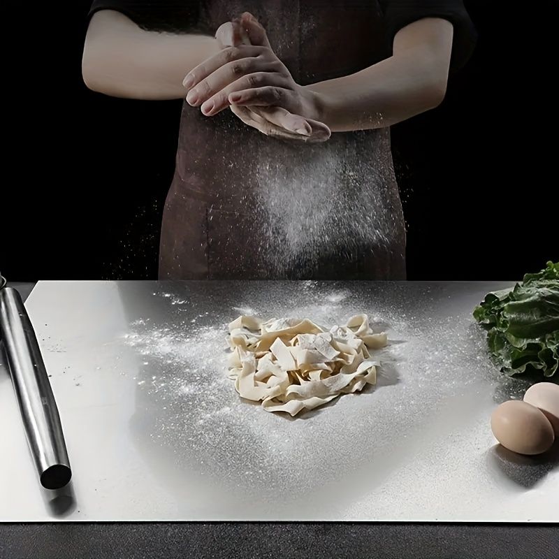 XXL 304 Stainless Steel Cutting Board – Anti‑Slip, Mold‑Resistant & Heavy‑Duty Kitchen Prep Surface