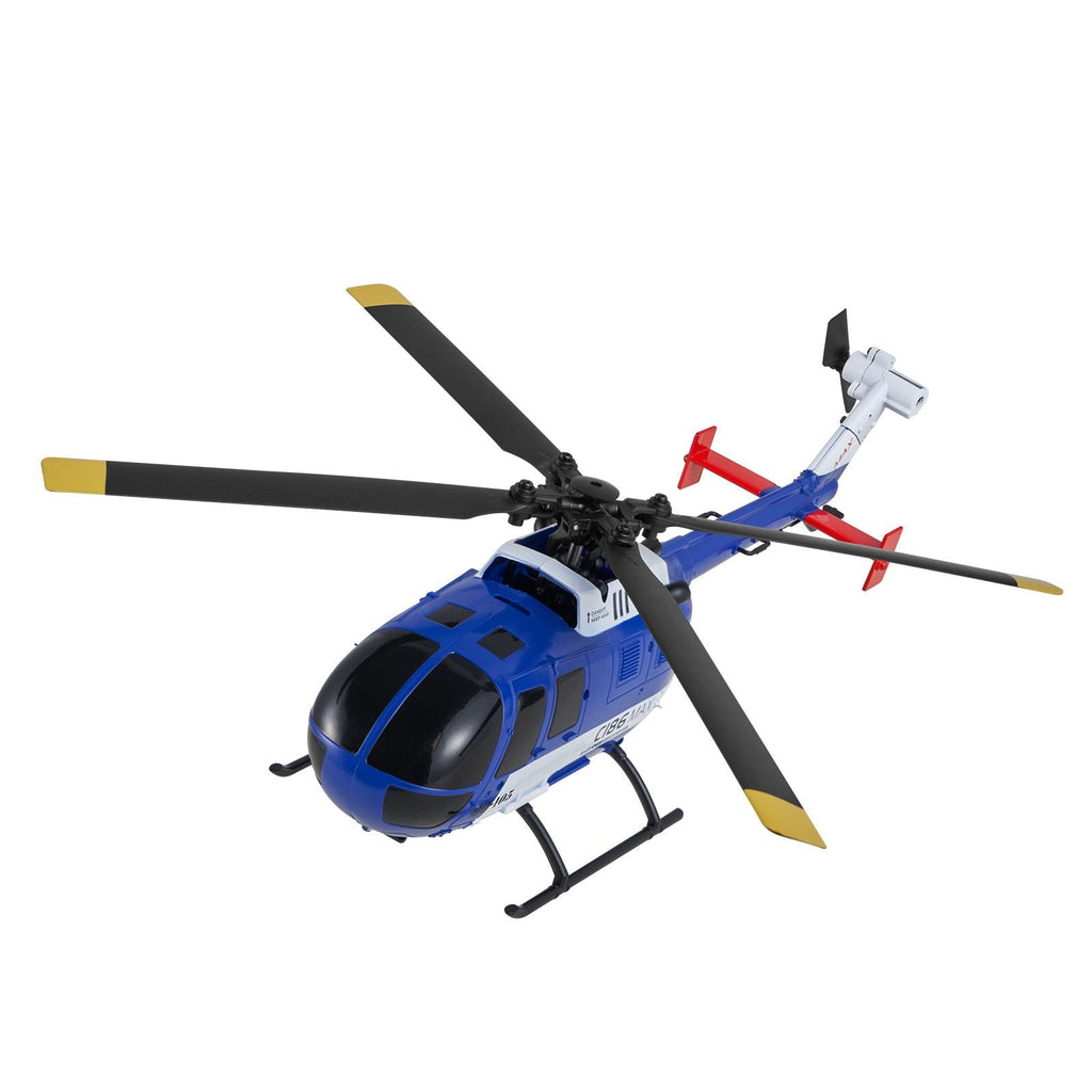 RC Helicopter – 2.4GHz 4‑Propeller Remote Control Helicopter with 6‑Axis Gyro & LED Light | Beginner‑Friendly RC Airplane for Kids 8+