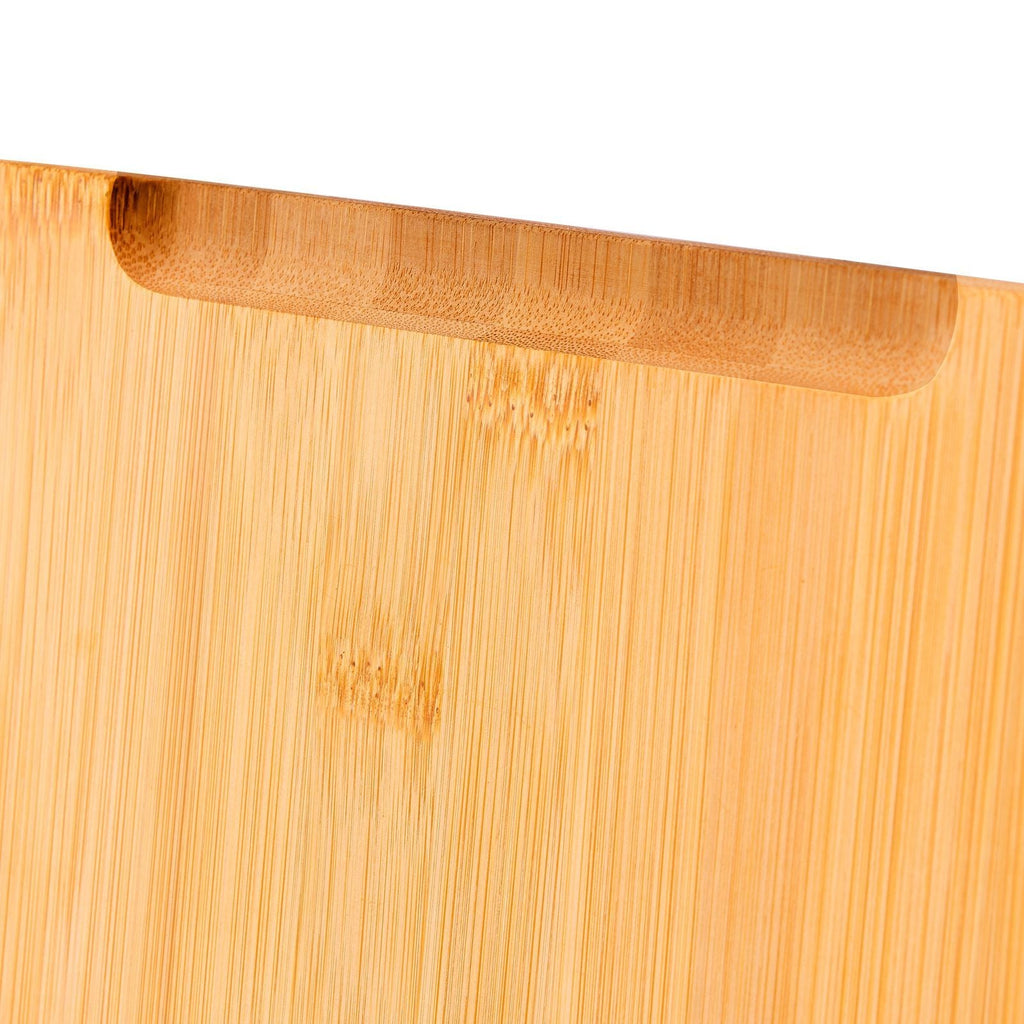 3-Piece Bamboo Cutting Board Set — Juice Groove, Built-in Handle & Food-Grade Oil Finish