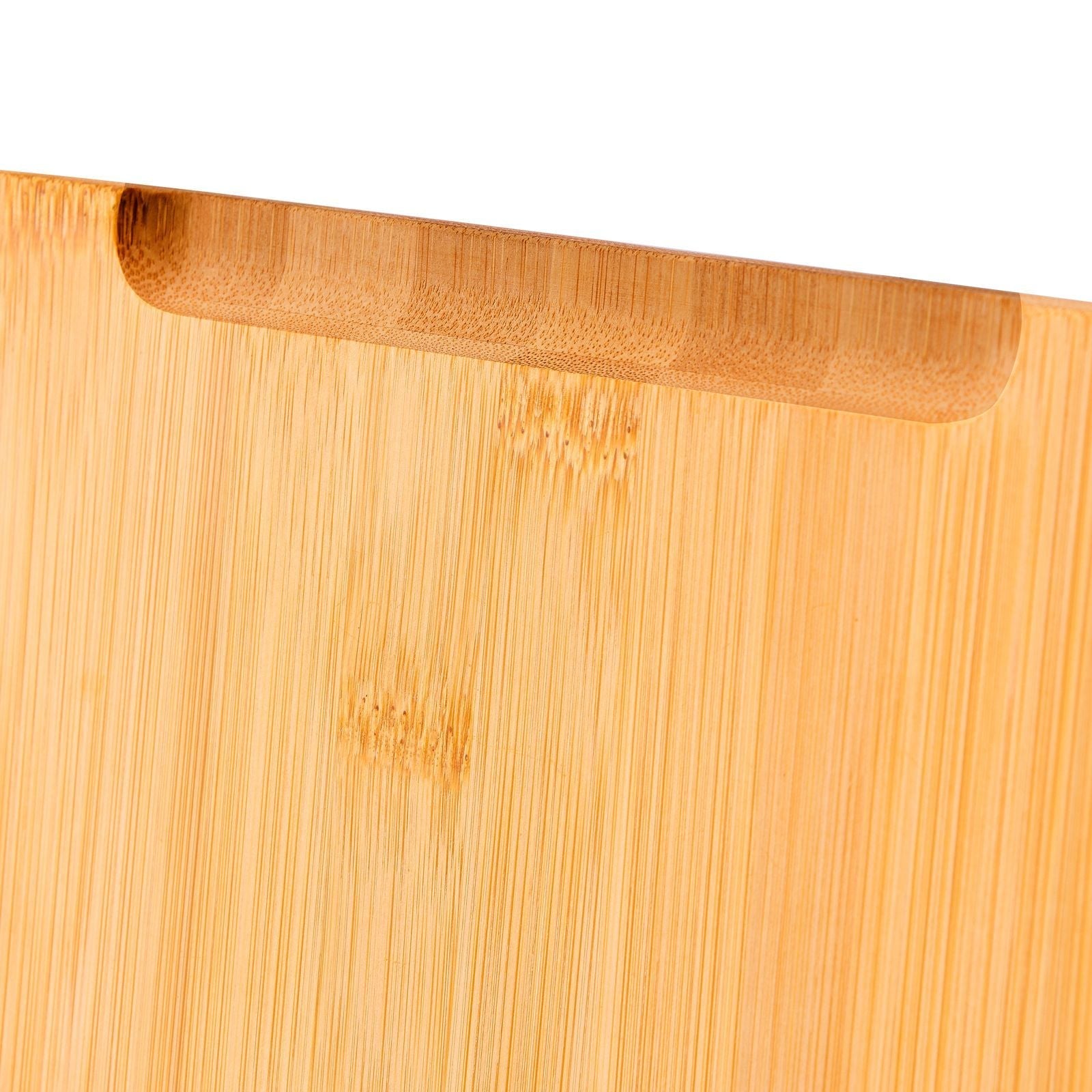 3-Piece Bamboo Cutting Board Set — Juice Groove, Built-in Handle & Food-Grade Oil Finish
