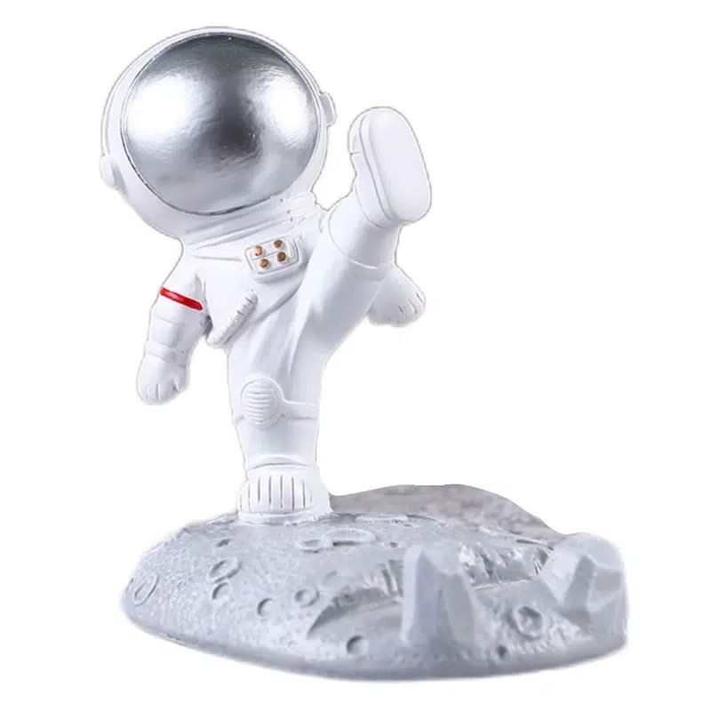 Creative Astronaut Phone Holder – Cute Spaceman Smartphone Stand for Desk, Home & Office
