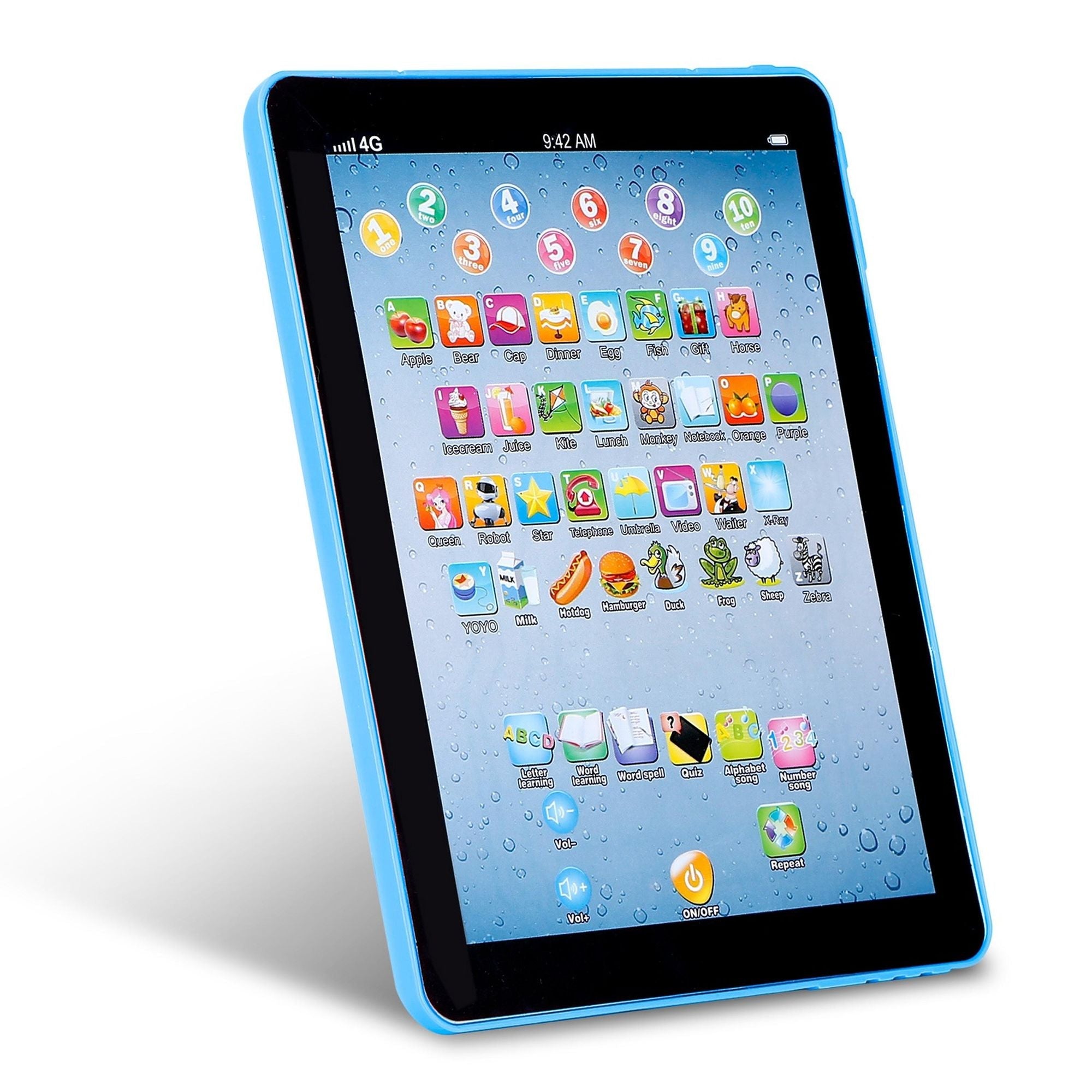 Baby Learning Tablet – Educational Touch Mini Pad for Toddlers Learning ABCs, Numbers & Words (Ages 1–6)