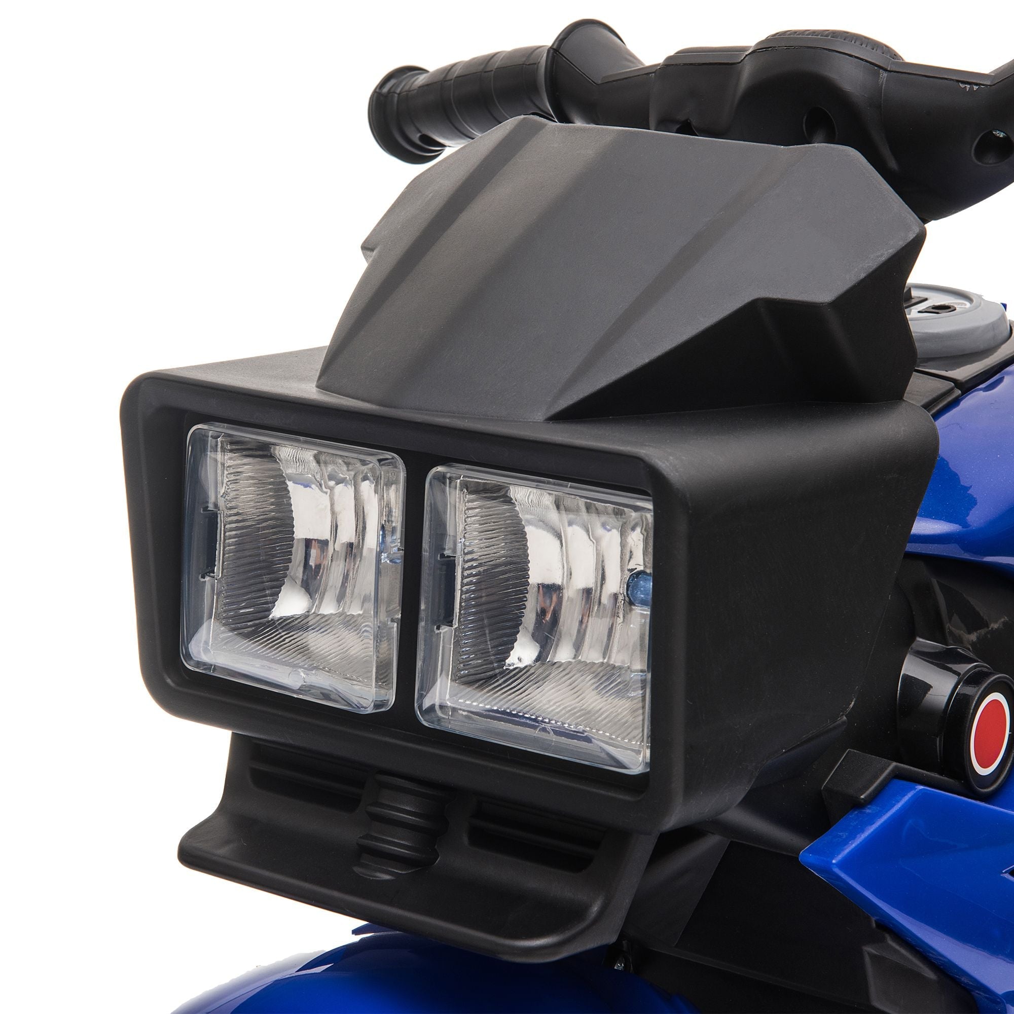 Kids 6V Electric Motorbike – Ride‑On Motorcycle Toy with Music, Horn & Headlights (Blue)