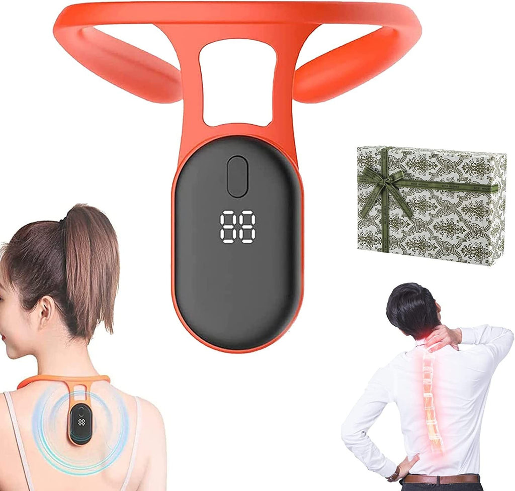 Smart Posture Corrector with Vibration Reminder – Adjustable Back Support Trainer
