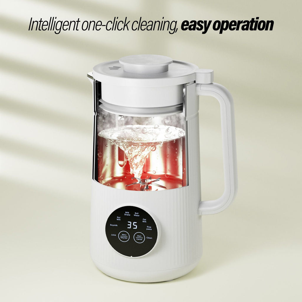 IAGREEA Nut Milk Maker 35oz | Almond Oat Soy Plant-Based Milk Machine