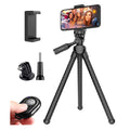 Flexible Phone Tripod Stand with Wireless Remote – Portable Adjustable Camera & Smartphone Holder