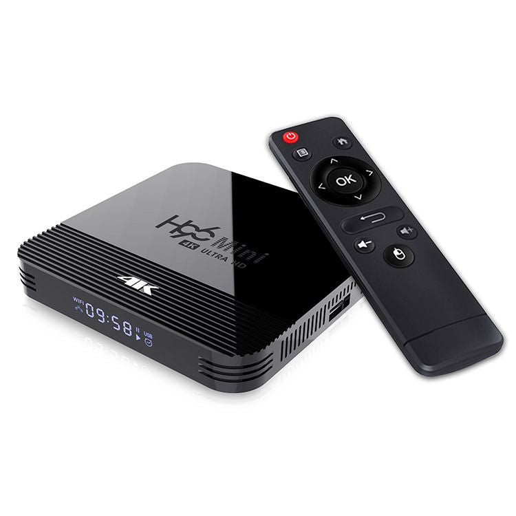 H96 Mini H8 Android TV Box – 4K Streaming Media Player with Dual‑Band WiFi & Android 9.0