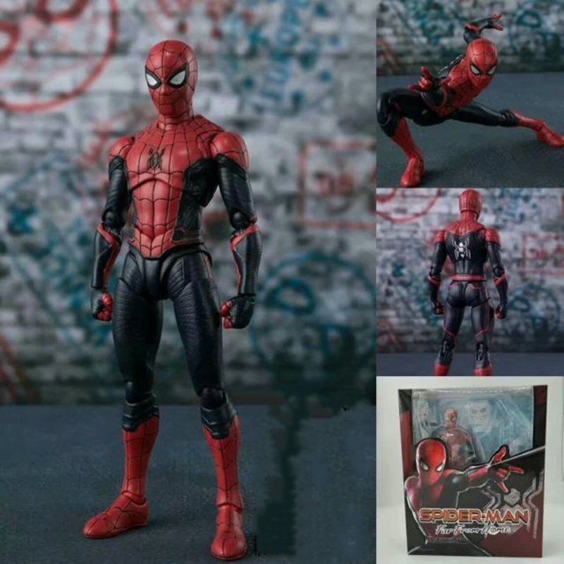 Marvel Revoltech Action Figure – Carnage Deadpool Spider-Man Venom Wolverine Magneto Captain America Gwen Stacy Collectible Toy