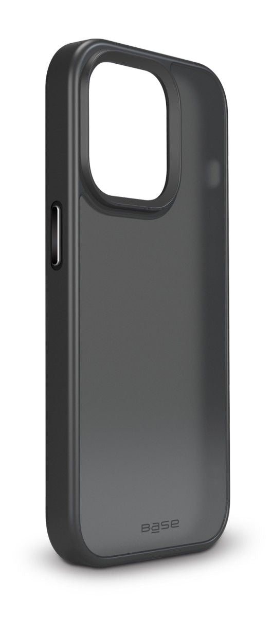 Clear Reinforced Protective Phone Case with Pink Border compatible with iPhone 14 Pro