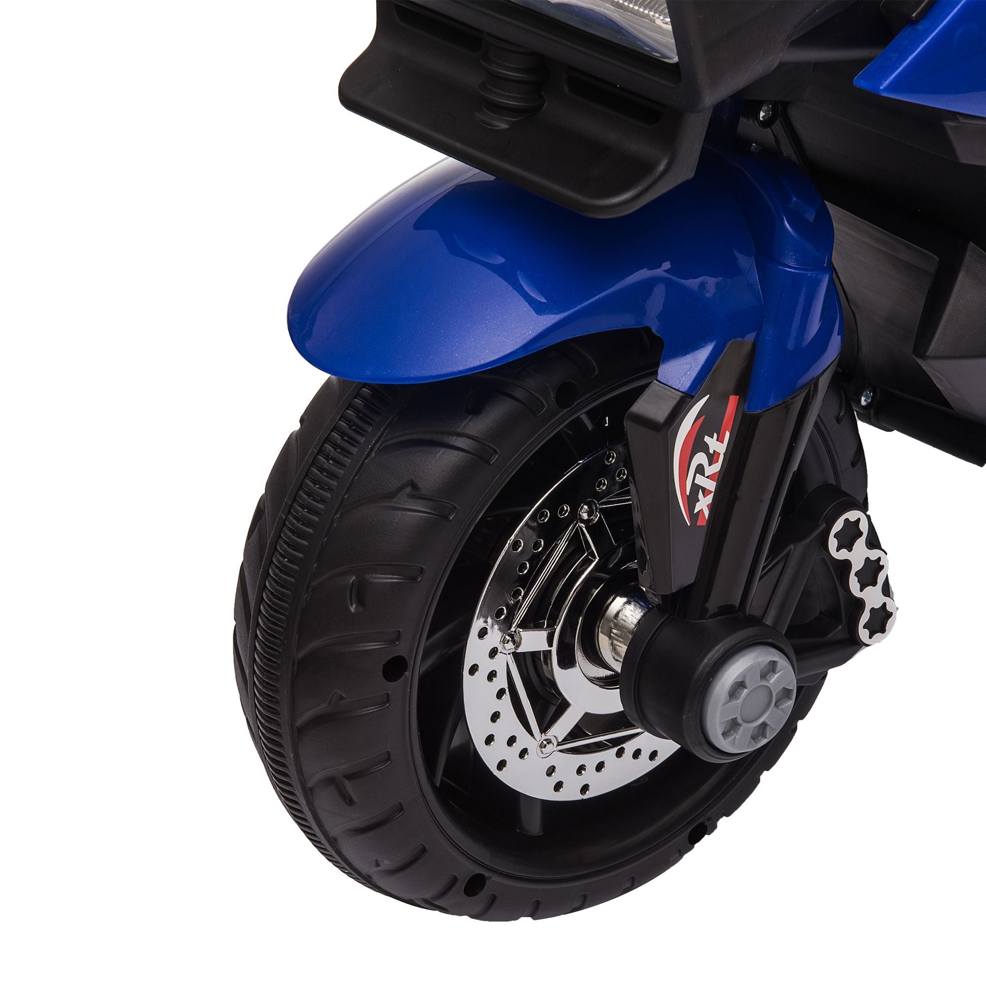 Kids 6V Electric Motorbike – Ride‑On Motorcycle Toy with Music, Horn & Headlights (Blue)