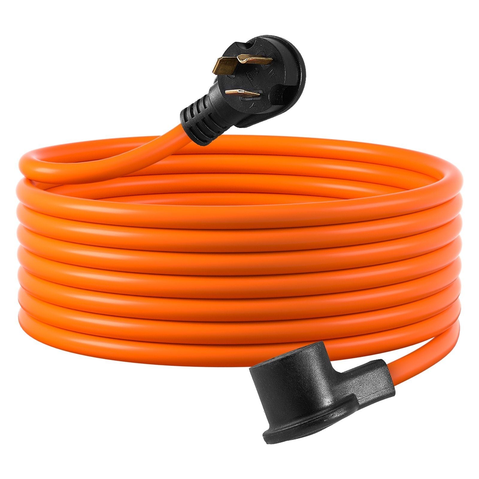 10 ft Dryer Extension Cord – 3‑Prong NEMA 10‑30P to 10‑30R, 30A 10AWG Heavy‑Duty Cable with Storage Bag
