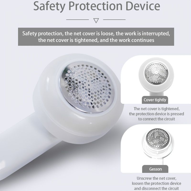 Rechargeable Electric Lint Remover – Portable Fabric Shaver for Clothing Furniture & Carpet