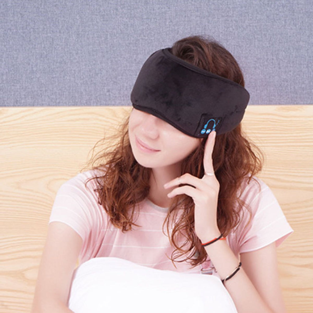 EZ Sleep Bluetooth Eye Mask – Wireless Music Sleep Mask for Travel, Relaxation & Deep Rest