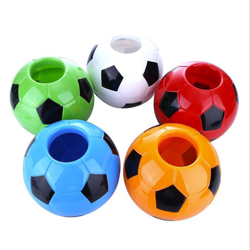 Football‑Shaped Tissue Holder – Creative Round Tissue Box for Home, Office, Bathroom & Car