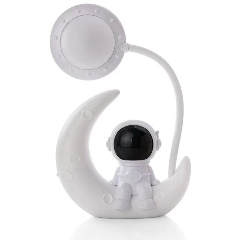 Children’s Creative Spaceman Table Lamp – Cute Desktop Night Light for Kids’ Rooms & Study Spaces