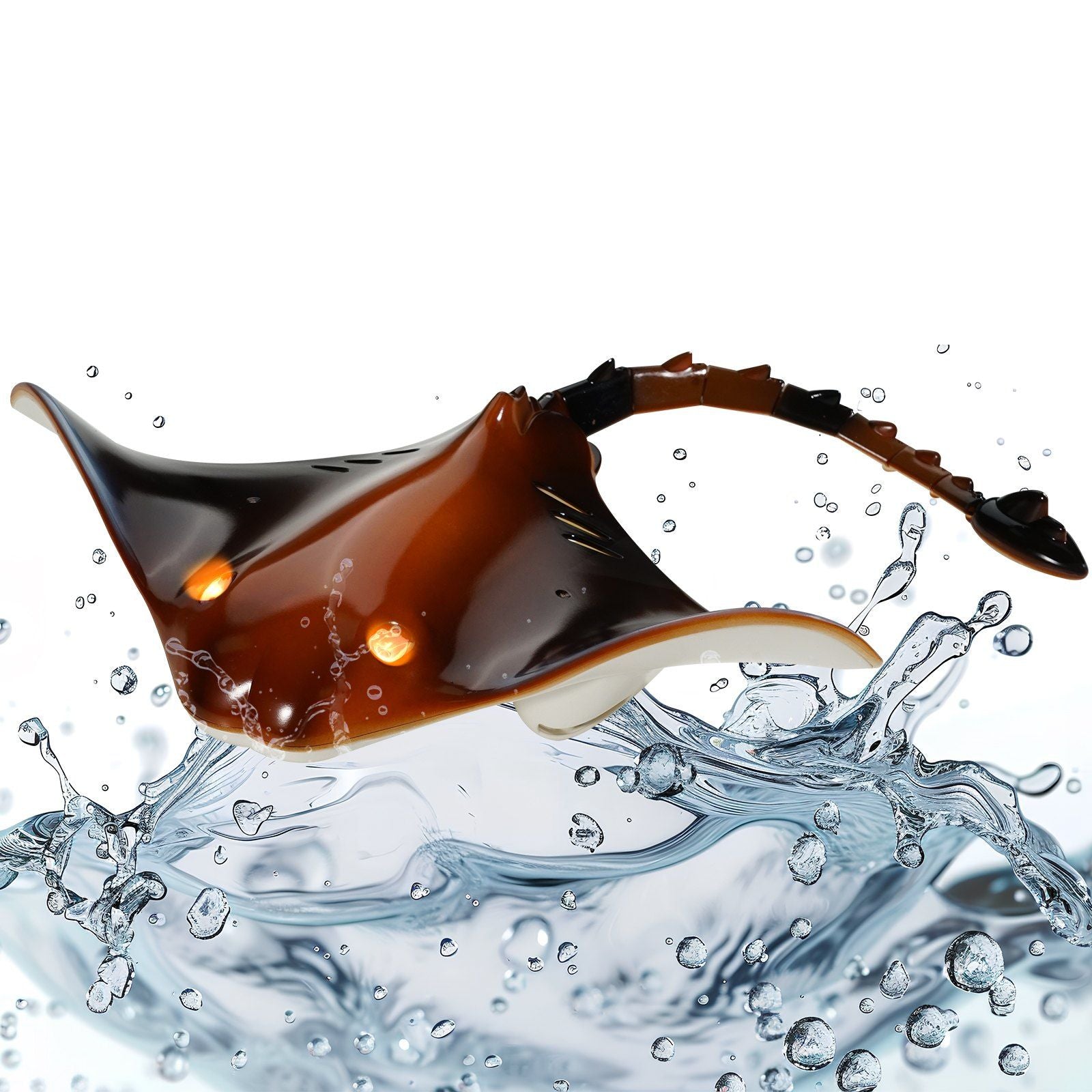 Remote Control Manta Ray Toy – High‑Simulation Swimming Robot with LED Lights & Dual Batteries for Pool, Bathtub & Lake