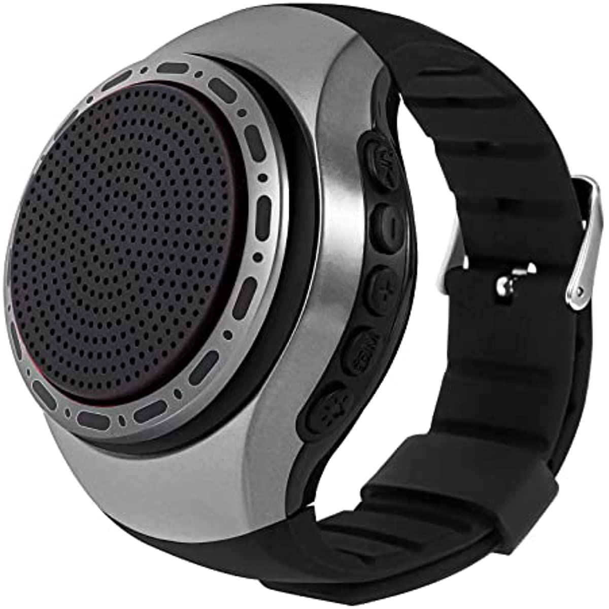 Wearable Bluetooth Speaker Watch – MP3 Player, FM Radio, Selfie & Colorful LED Lights | Waterproof