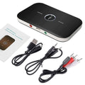 Bluetooth 5.0 Transmitter and Receiver 2‑in‑1 Audio Adapter