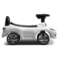 Ride‑On Push Car for Toddlers (Ages 1–3) – Sit‑to‑Stand Racer with Music Steering Wheel & Under‑Seat Storage – White