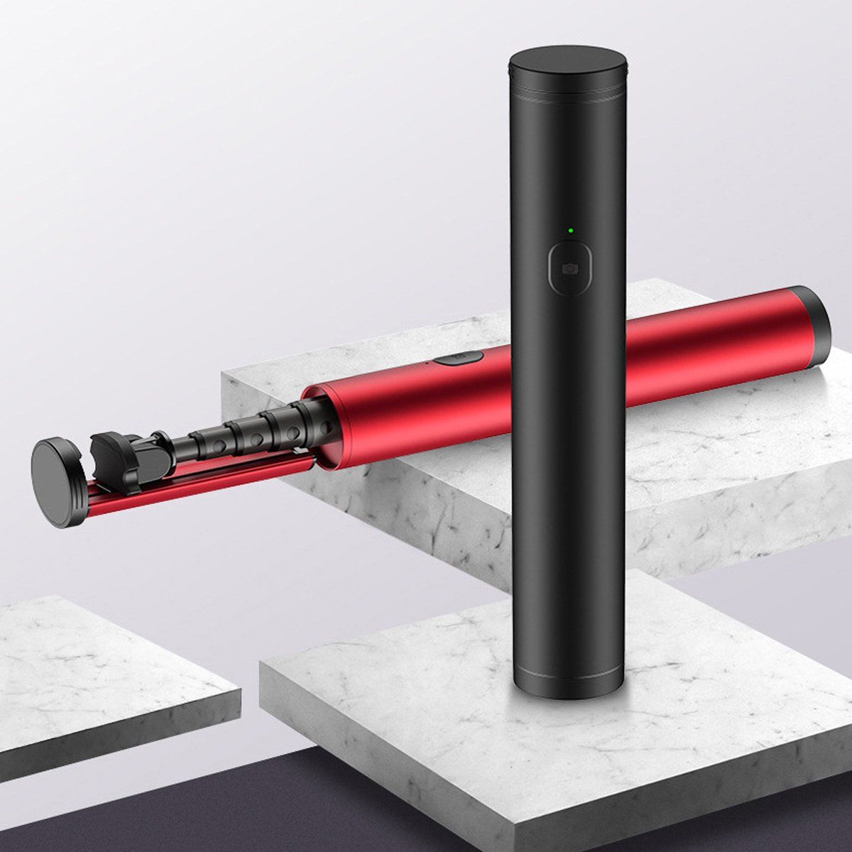 Invisi Mini Selfie Stick – Compact, Foldable & Extendable Bluetooth Selfie Stick