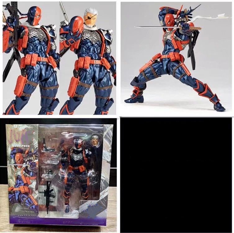 Marvel Revoltech Action Figure – Carnage Deadpool Spider-Man Venom Wolverine Magneto Captain America Gwen Stacy Collectible Toy