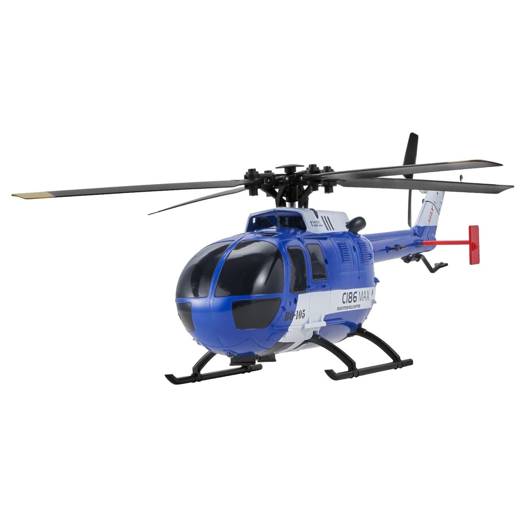 RC Helicopter – 2.4GHz 4‑Propeller Remote Control Helicopter with 6‑Axis Gyro & LED Light | Beginner‑Friendly RC Airplane for Kids 8+