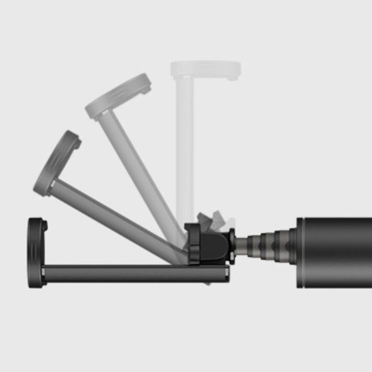 Invisi Mini Selfie Stick – Compact, Foldable & Extendable Bluetooth Selfie Stick