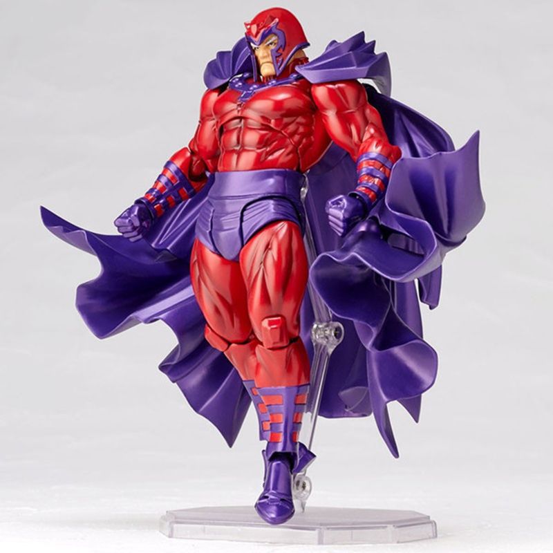 Marvel Revoltech Action Figure – Carnage Deadpool Spider-Man Venom Wolverine Magneto Captain America Gwen Stacy Collectible Toy