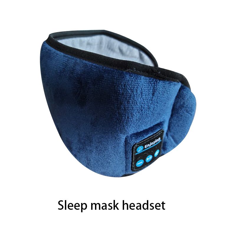 Wireless Sleep Mask Headphones — Bluetooth Music Eye Mask for Side Sleepers, Ultra0Soft Thin Speakers for Men & Women