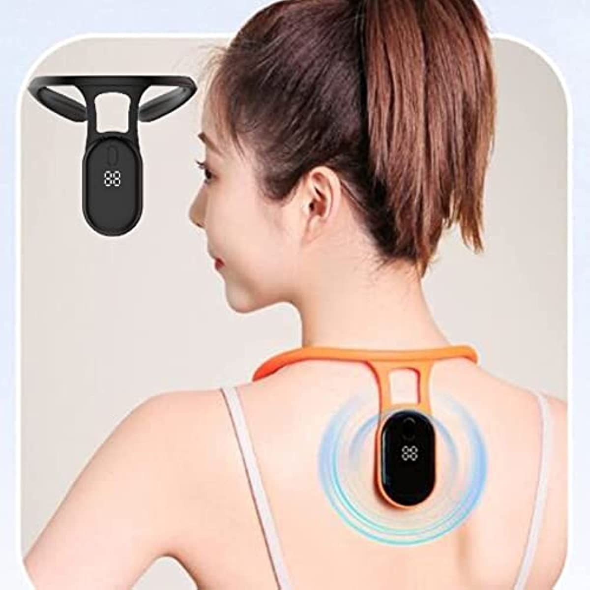 Smart Posture Corrector with Vibration Reminder – Adjustable Back Support Trainer