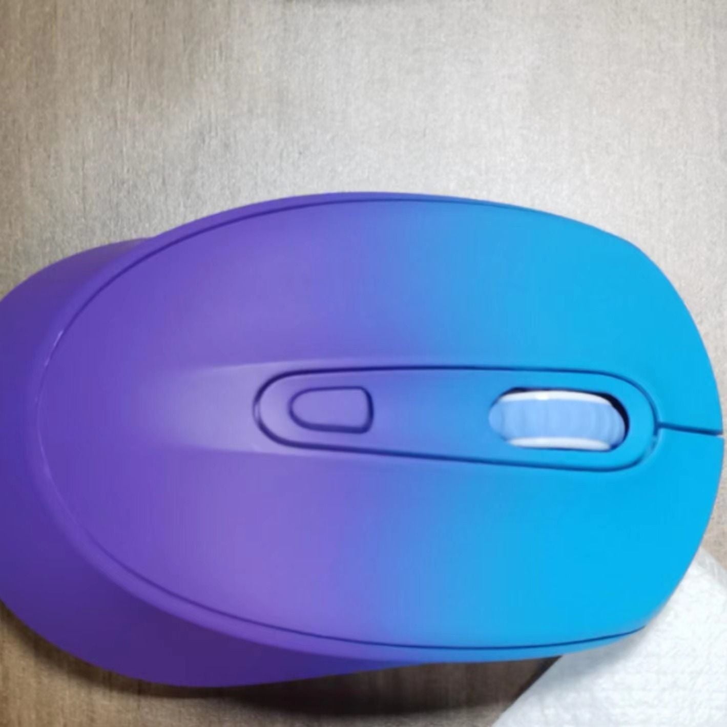 Wireless Rechargeable Silent Mouse with RGB LED Lights & USB‑C