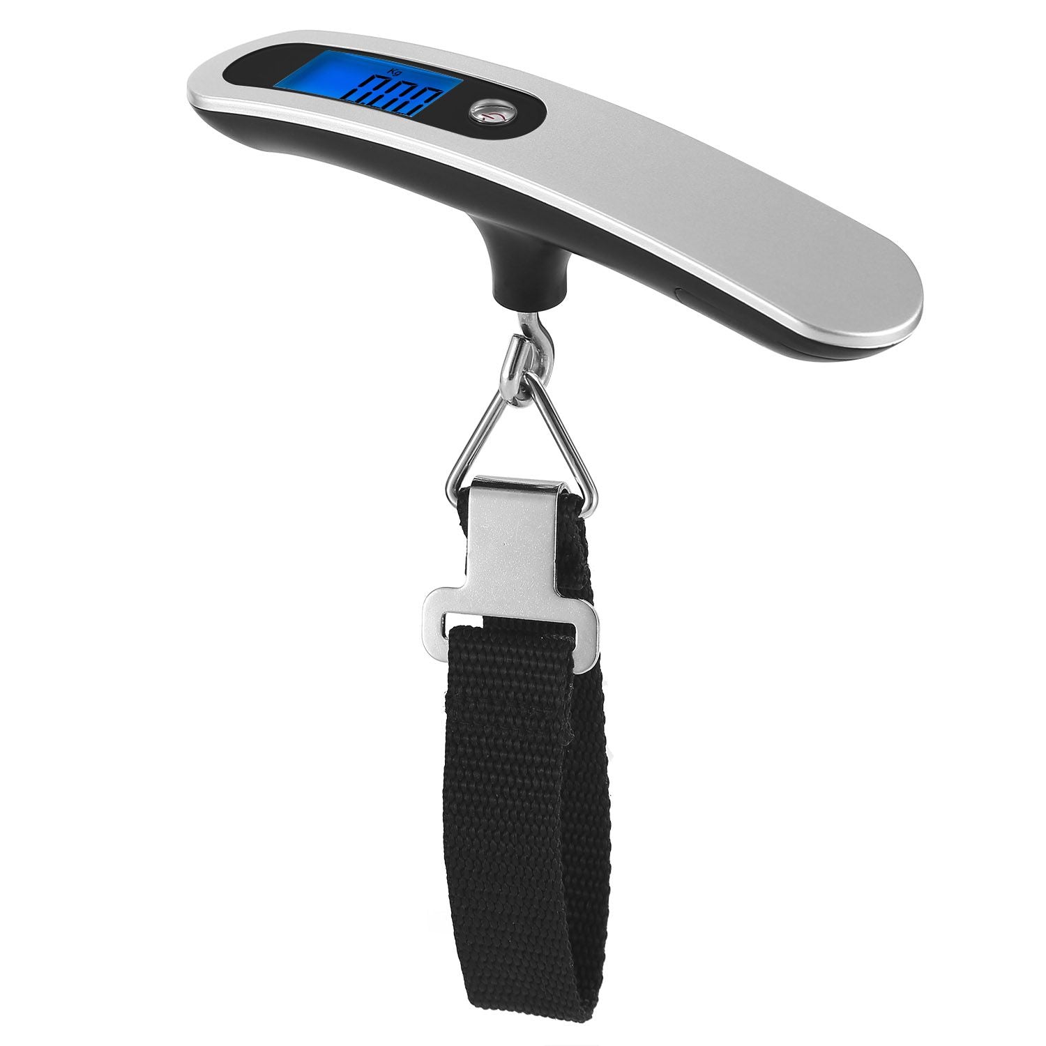 Portable Digital Luggage Scale – 110lb/50kg with LCD Backlight & Auto-Off | Travel Scale