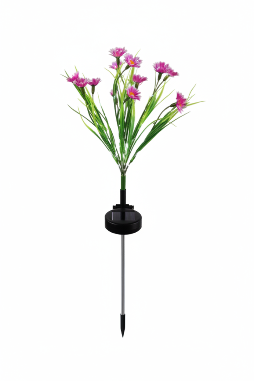 Solar Garden Lights – LED Flower Stake Lamp for Outdoor Yard & Patio Décor (Waterproof)