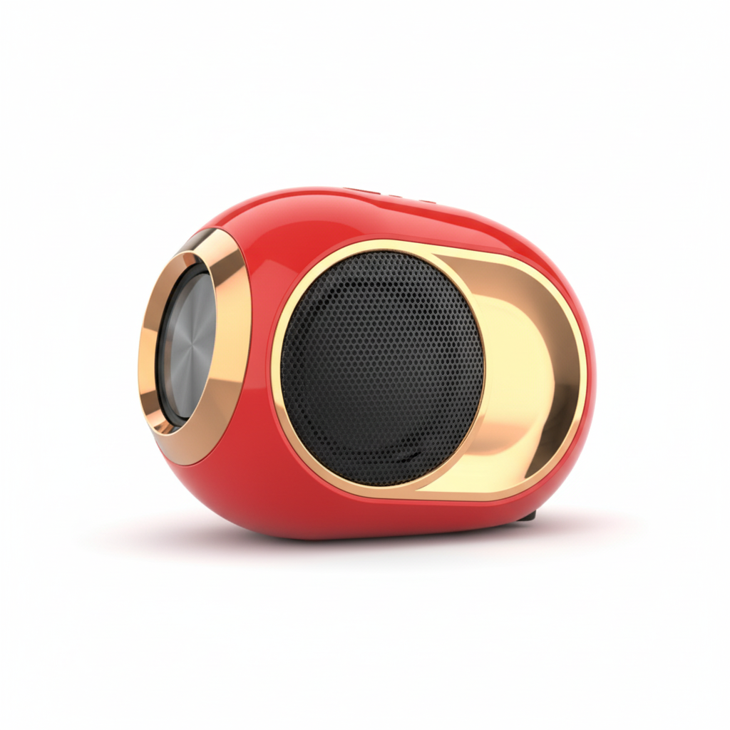Olden Golden Retro Mini Gramophone Style Bluetooth Speaker