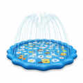 68" Sprinkler Splash Pad for Kids – Inflatable Outdoor Water Play Mat