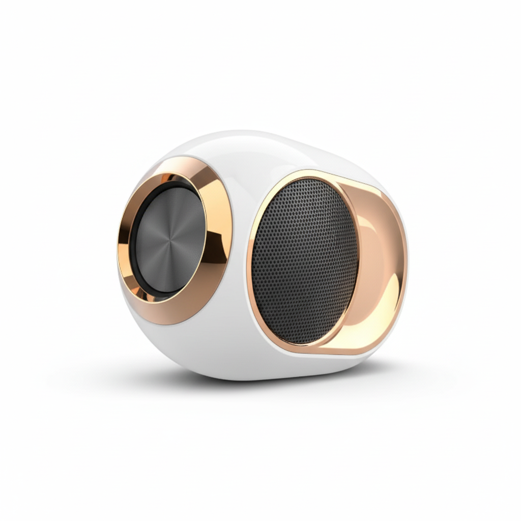 Olden Golden Retro Mini Gramophone Style Bluetooth Speaker