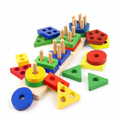 Wooden Sensory Puzzles for Toddlers – Educational Learning Toy for Boys & Girls | Birthday Gifts & Activity Play Set